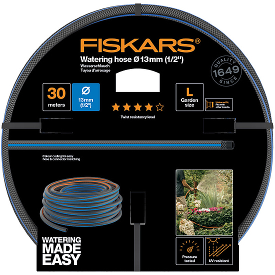 Fiskars  COMFORT LOCSOLÓTÖMLŐ 13 MM (1/2