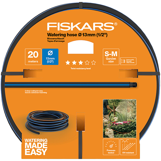 Fiskars SOLID LOCSOLÓTÖMLŐ 13 MM (1/2