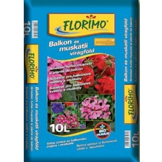 Florimo balkon és muskátli virágföld 10 l