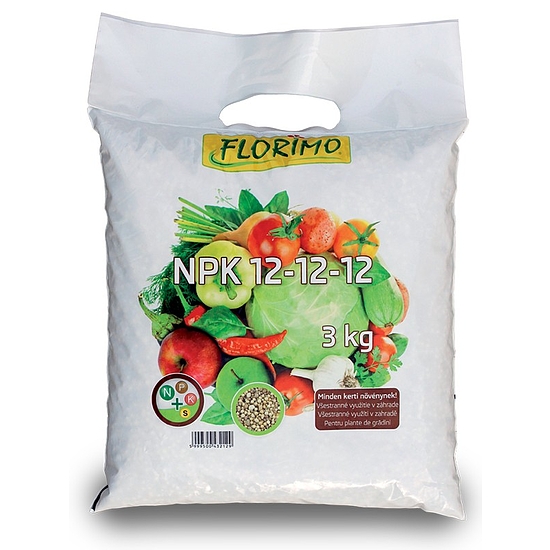 FLORIMO NPK 12-12-12 ásványi trágya 10 kg