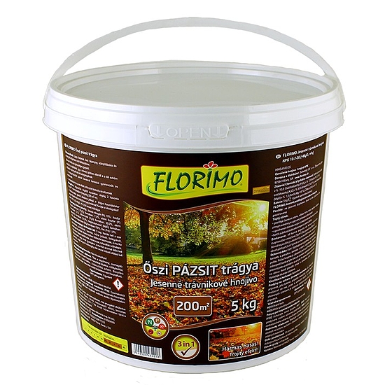Florimo őszi pázsit trágya /vödör/ 5 kg