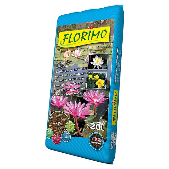 Florimo vízinövény virágföld 20 l