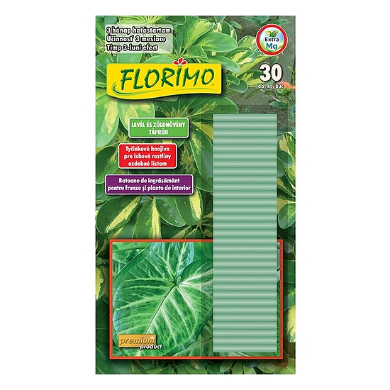 Florimo zöldnövény táprúd 30 db