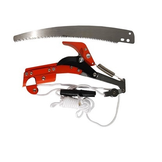 Hernyózó olló fűrésszel szerszámnyéllel 1,5-3m