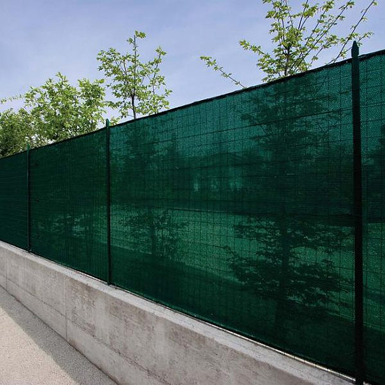 Árnyékoló háló 1,5x10m 90 g/m2 Zöld  kerítésháló