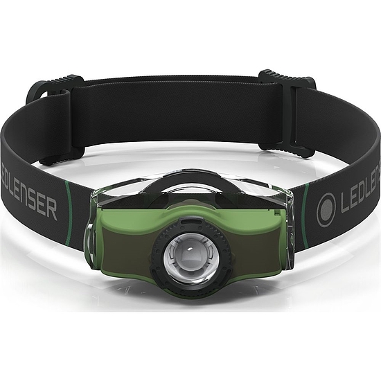 LEDLENSER MH4 outdoor LED fejlámpa 200lm/130m 1xAA zöld