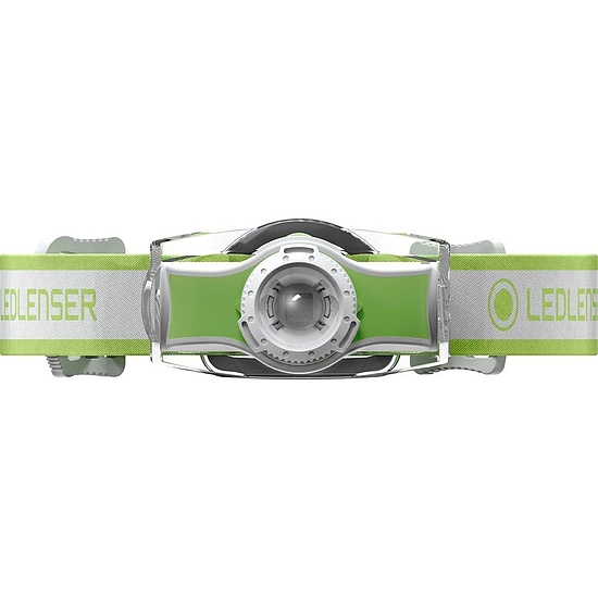 LEDLENSER MH5 outdoor tölthető LED fejlámpa 400lm/180m 1x14500 Li-ion, zöld