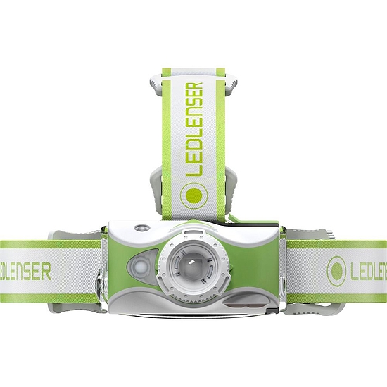 LEDLENSER MH7 outdoor tölthető LED fejlámpa 600lm/200m 1xLi-ion, zöld