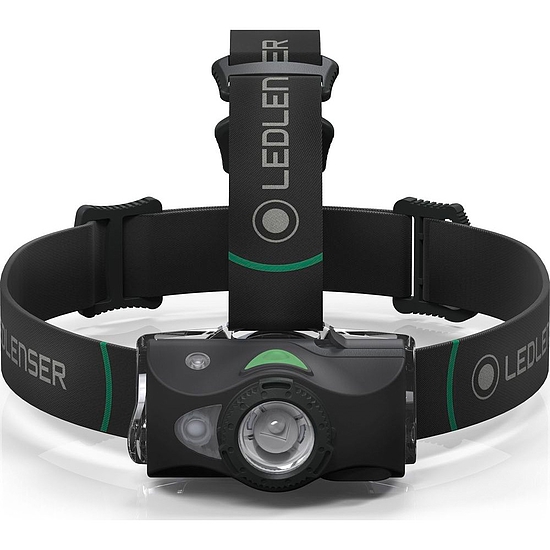 LEDLENSER MH8 outdoor tölthető LED fejlámpa 600lm/200m 1xLi-ion, fekete