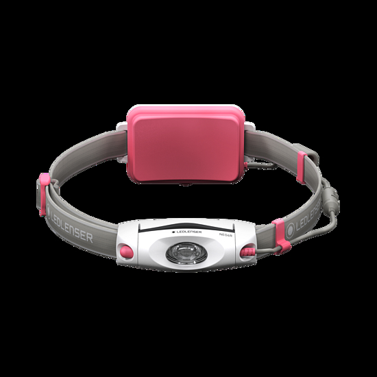LEDLENSER NEO6R 240lm tölthető fejlámpa pink - Li-Polymer akku