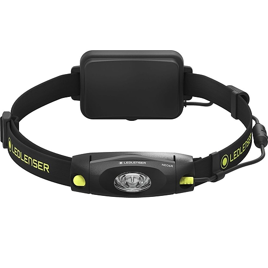 LEDLENSER NEO6R futólámpa 240lm tölthető fejlámpa fekete - Li-Po akku