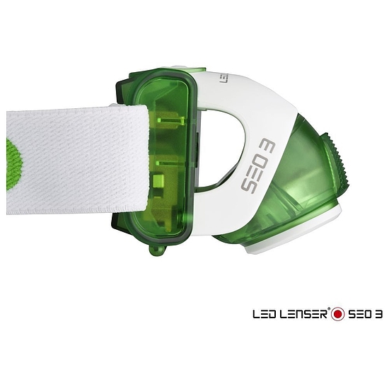 LEDLENSER SEO3 3xAAA 100 lm fejlámpa zöld 6103