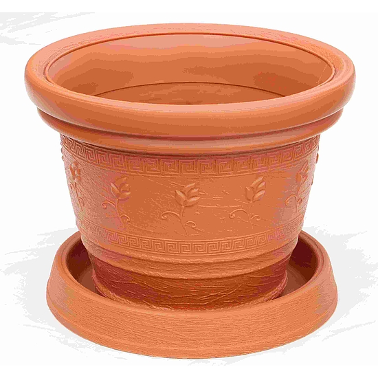 Mediterrán cserép terracotta 35cm-es