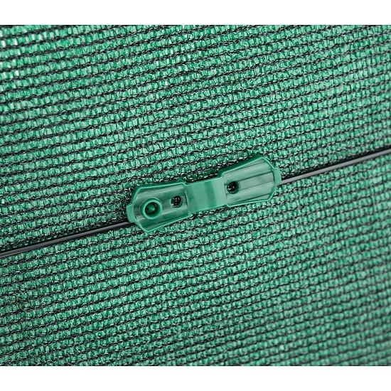 Nortene FIXATEX rögzítő kapocs szőtt árnyékoló hálóhoz - 2 x 2,5 cm  -  zöld - 147121