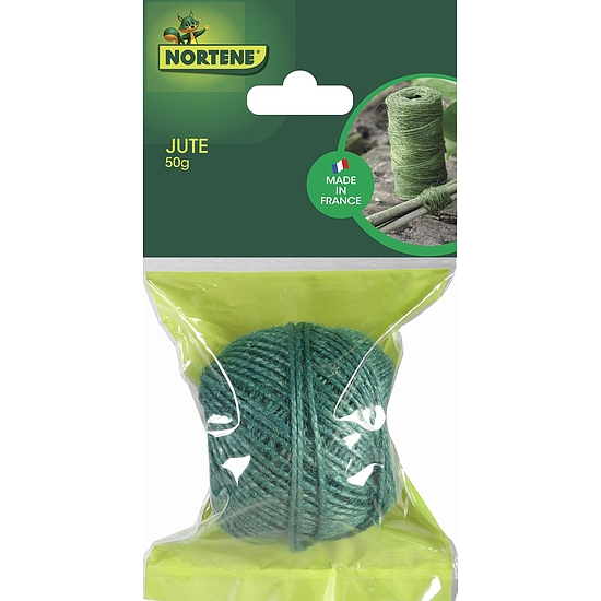 Nortene JUTE kerti zsineg - 50 m -  zöld - 147011