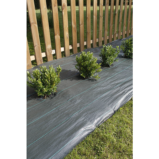 Nortene WEEDSOL 90 g szőtt talajtakaró agroszövet - 1,25 x 10 m  -  zöld/fekete - 2014838