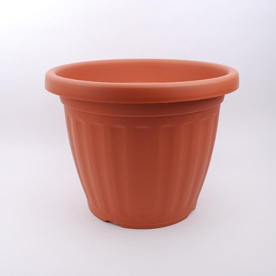 Virágcserép terracotta 23cm-es