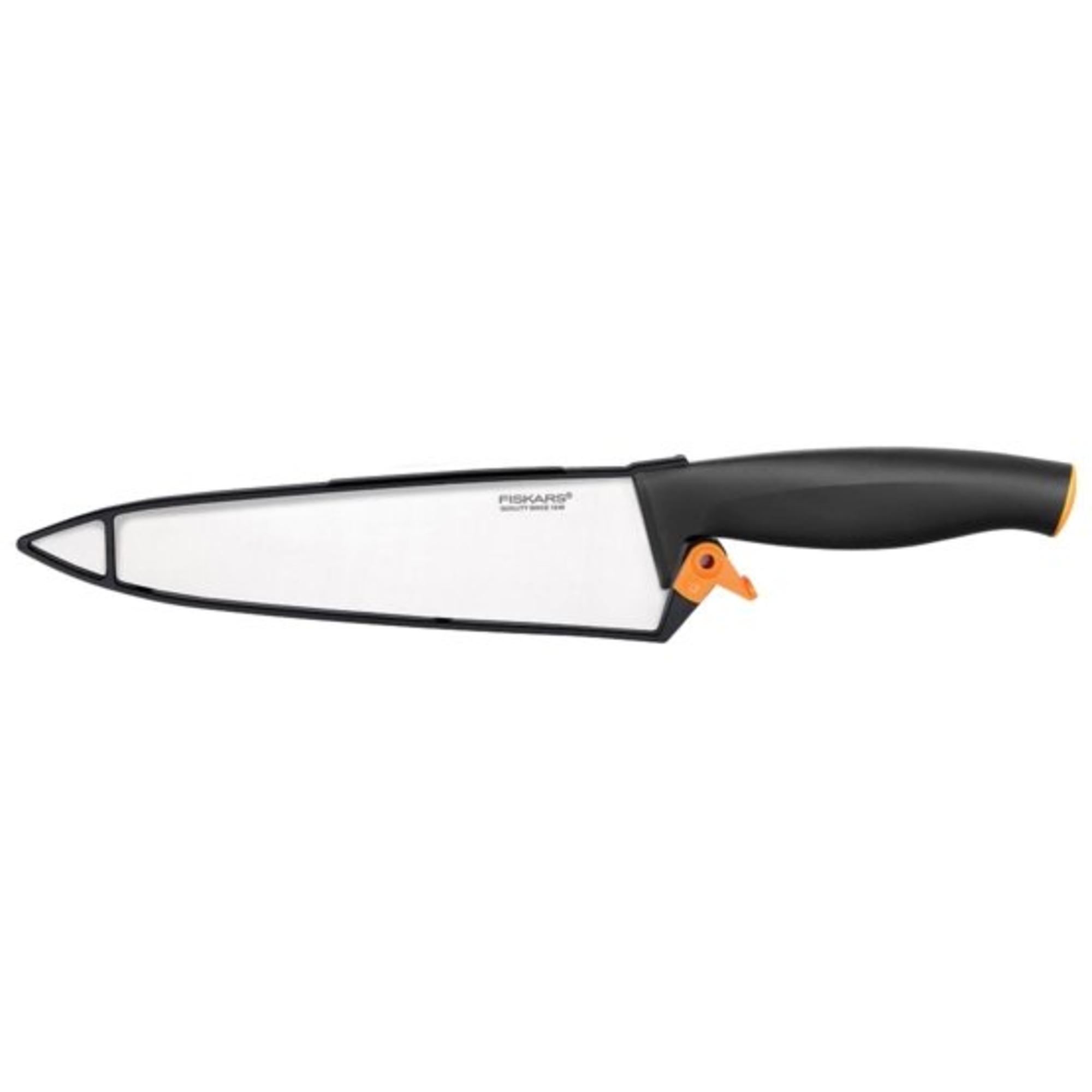 Fiskars Szakácskés élvédő tokkal, 20 cm - 1014197