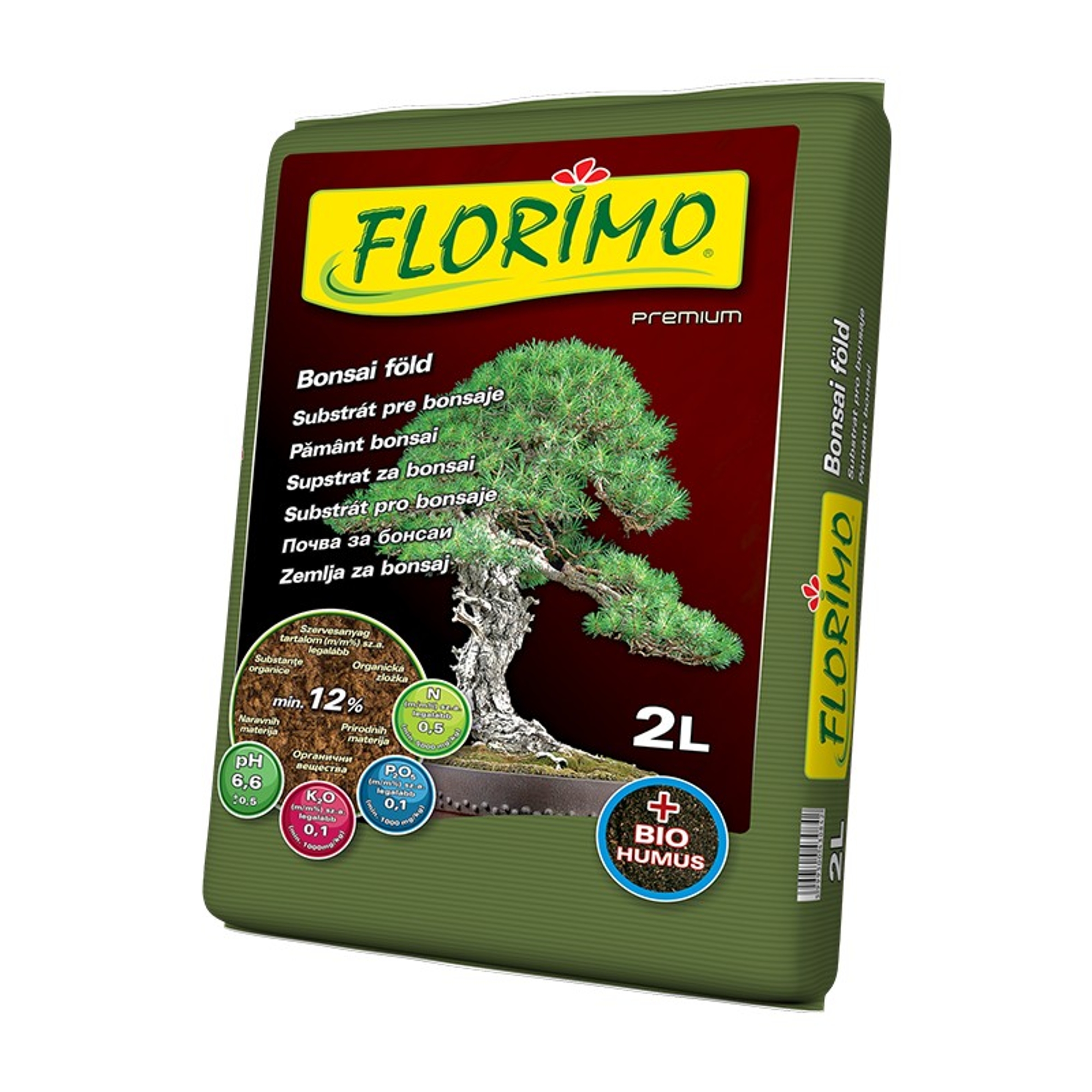 Florimo bonsai föld 2 l