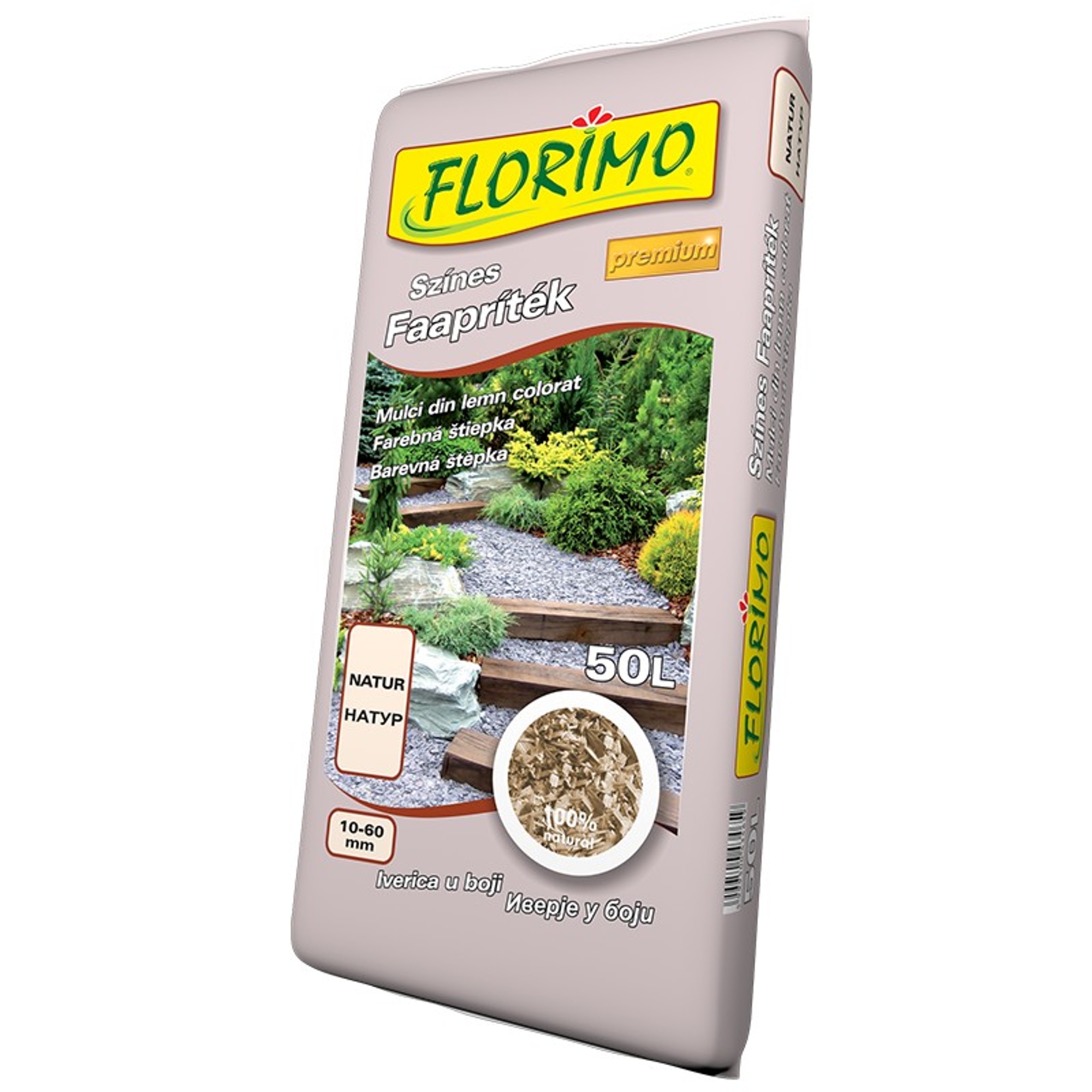 Florimo Faapríték piros 50 l