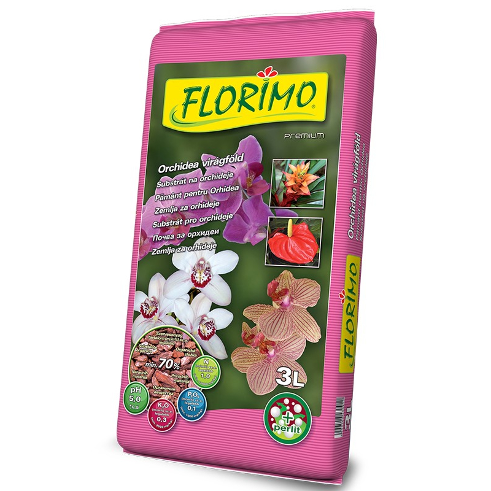 Florimo orchidea virágföld 3 l