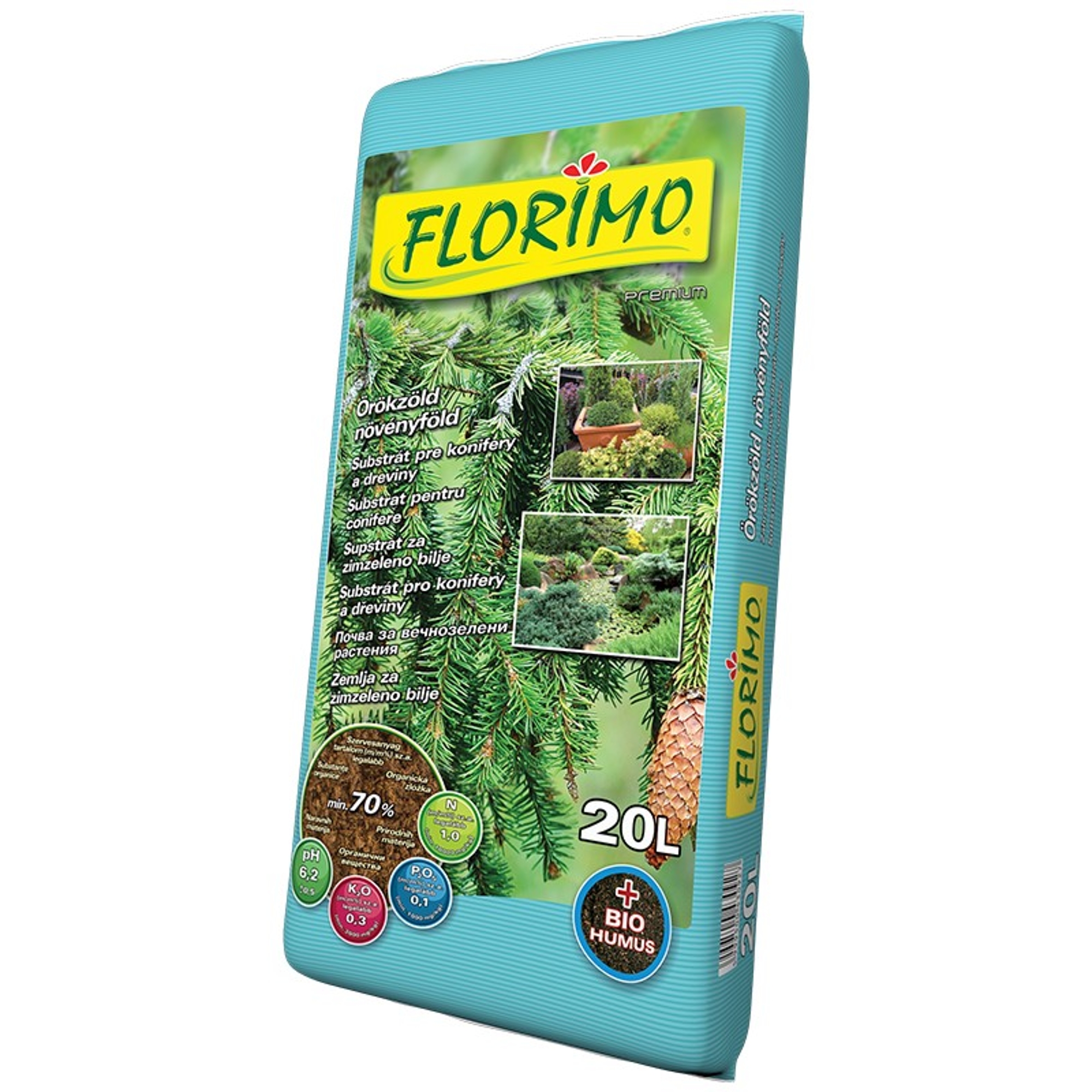 Florimo örökzöld növényföld 20 l