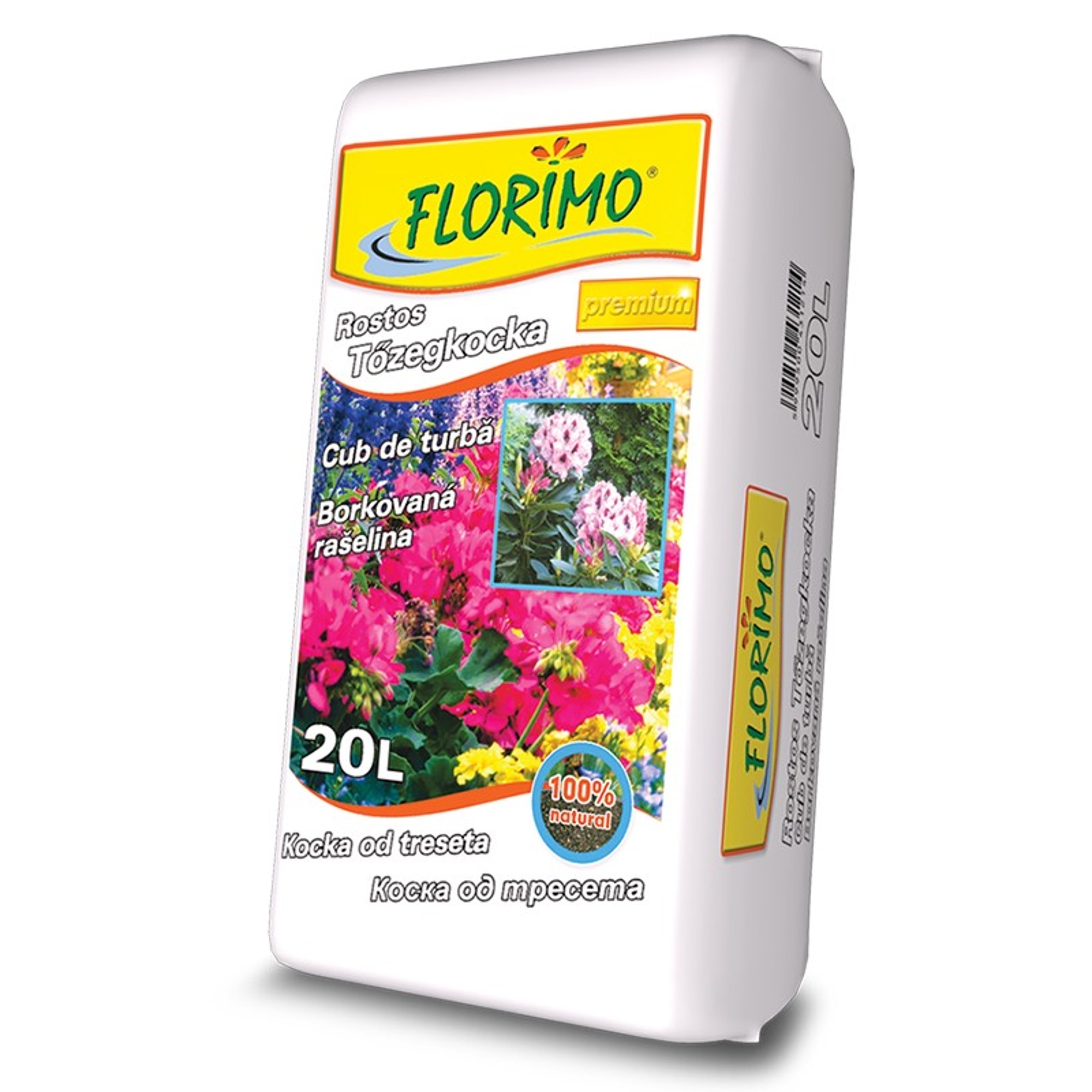 Florimo tőzegkocka (pH 4,5) 25 l