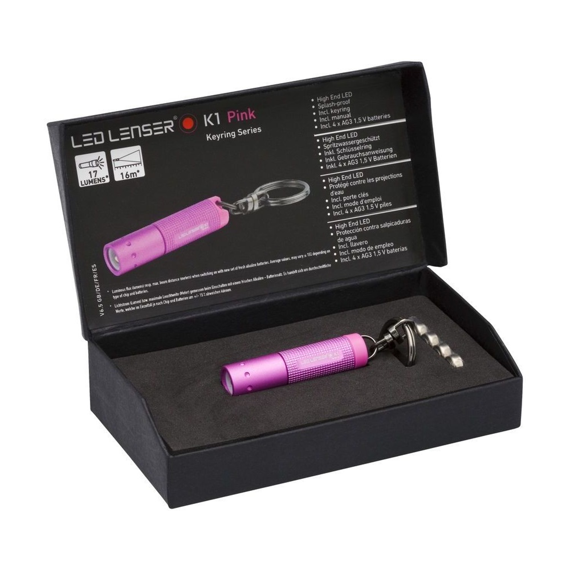 LEDLENSER K1 4xAG3 17 lm lámpa 8201