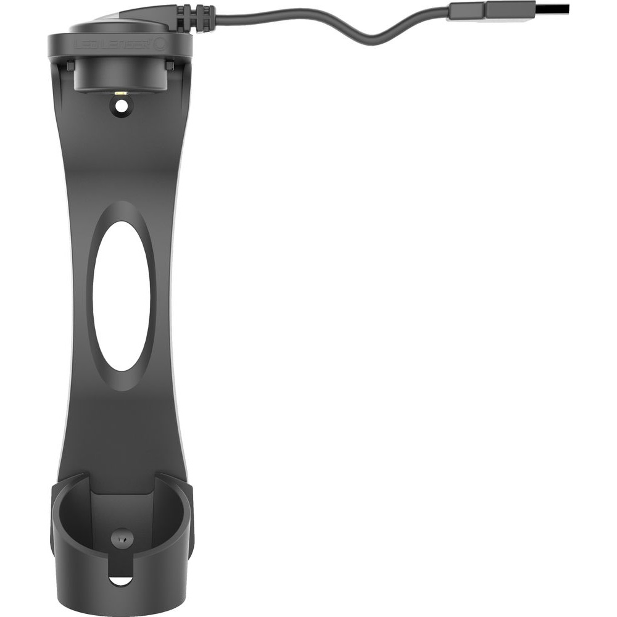 LEDLENSER P7R töltő autós adapterrel