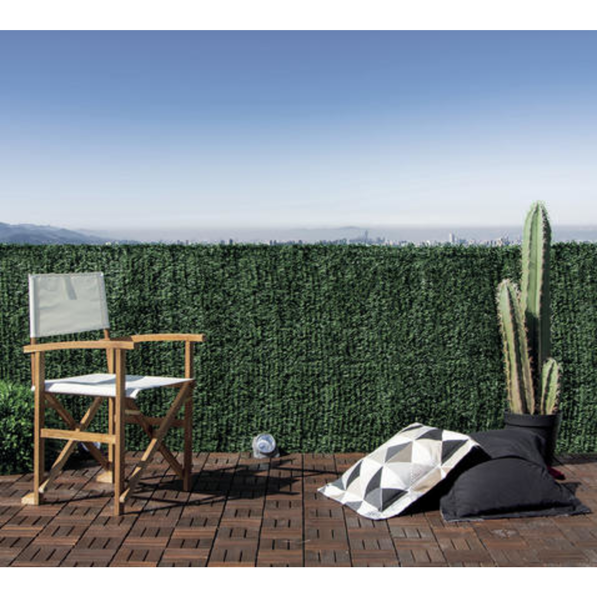 Nortene Árnyékoló műsövény, maximális takarás, HIDENATUR PLUS (2x3 méter) zöld (2021391)