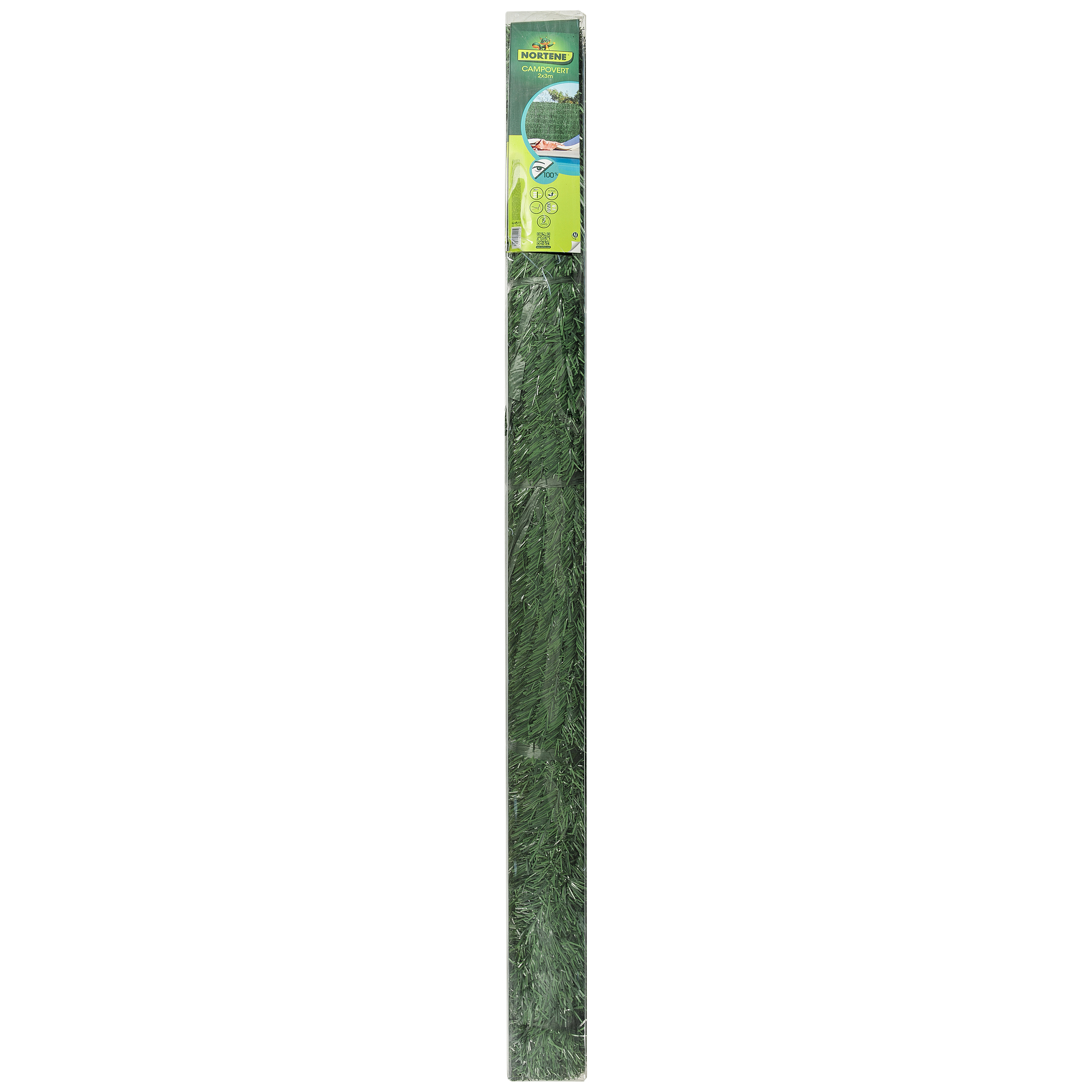 Nortene CAMPOVERT műsövény 100% - 2 x 3 m -  zöld - 174167