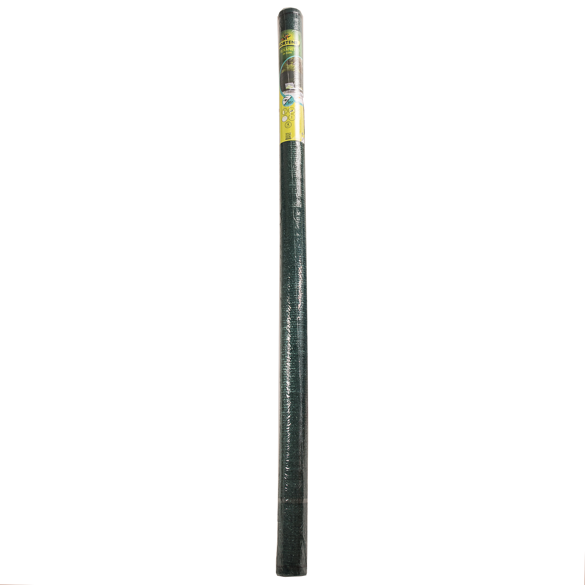 Nortene TEXANET szőtt árnyékoló háló gomblyukakkal 85% - 2 x 10 m -  zöld - 174058
