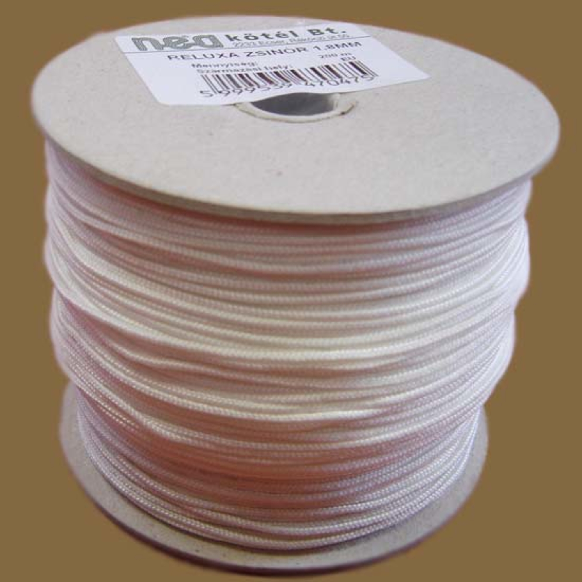 Reluxa zsinór Fekete 1,8mm