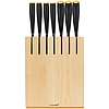 Fiskars Késblokk 7 db késsel, nyers fa - 1018781