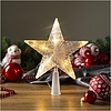 Karácsonyi világítás - Csillag, 10 led, meleg fehér 15,5x4,5x19 cm, 2xAA (elem nélkül) 031-ST8091