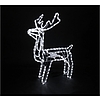 Karácsonyi világítás - Rénszarvas, 216 led, hideg fehér, 84x64,5x44,5 cm, 9 m kábel, 230V, kültér