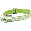 LEDLENSER MH5 outdoor tölthető LED fejlámpa 400lm/180m 1x14500 Li-ion, zöld