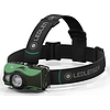 LEDLENSER MH8 outdoor tölthető LED fejlámpa 600lm/200m 1xLi-ion, zöld