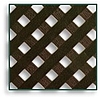 Nortene PRIVAT dekoratív kültéri panel - 1 x 2 m -  25 x 25 mm - barna - 2015591