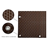Rattan Szövet lyukakkal Csokoládé 300 cm x 90 cm RD01